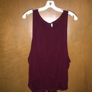 Maroon Tank Top